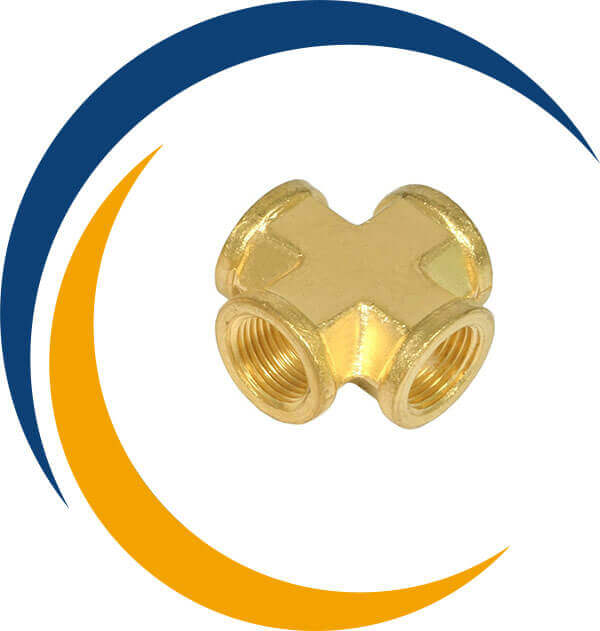 Brass Forged Cross